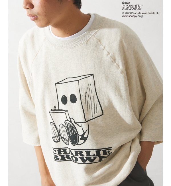 PEANUTS×SPORTS WEAR by relume スヌーピースウェット