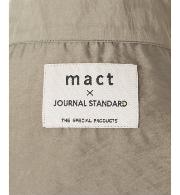 mact×JOURNAL STANDARD ジャーナルスタンダードシアーブルゾン-