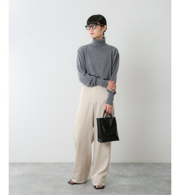 FOLL / フォル】cavarly twill wardrobe slacks / スラックス|JOURNAL