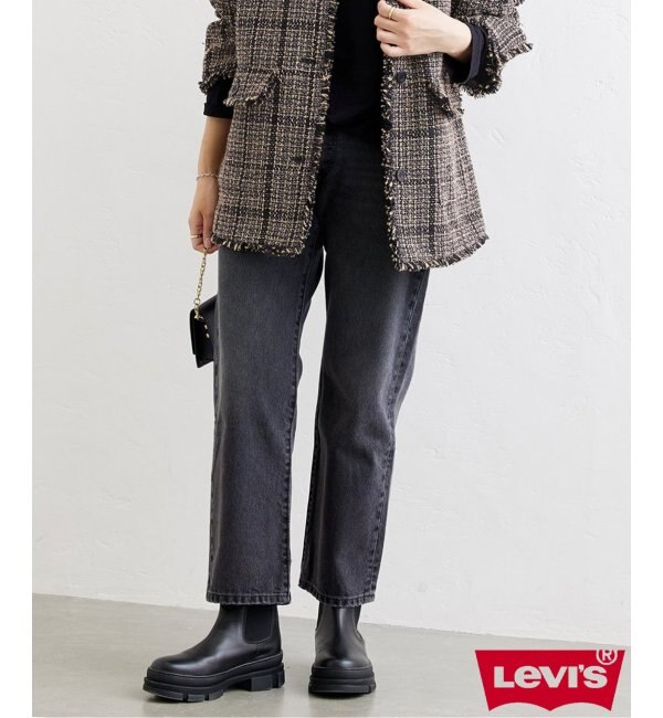 ジャーナルスタンダード別注LEVI’S(R)/リーバイス　クロップドデニム