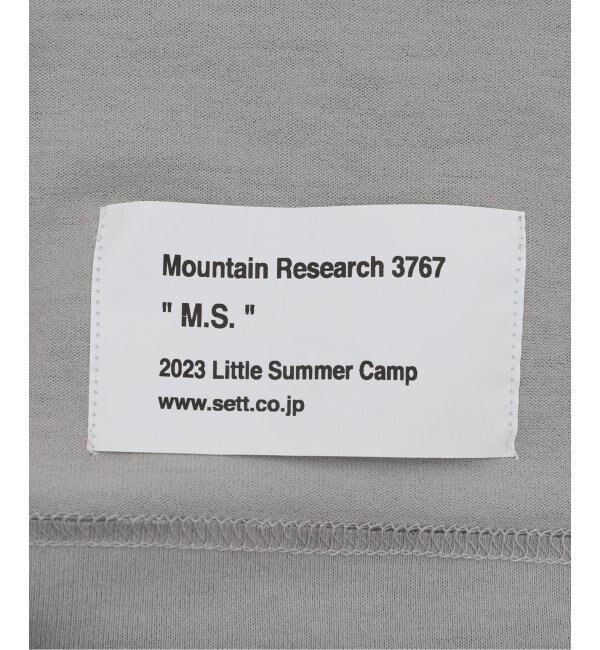 MOUNTAIN RESEARCH/マウンテンリサーチ】M.S. Tee|JOURNAL STANDARD