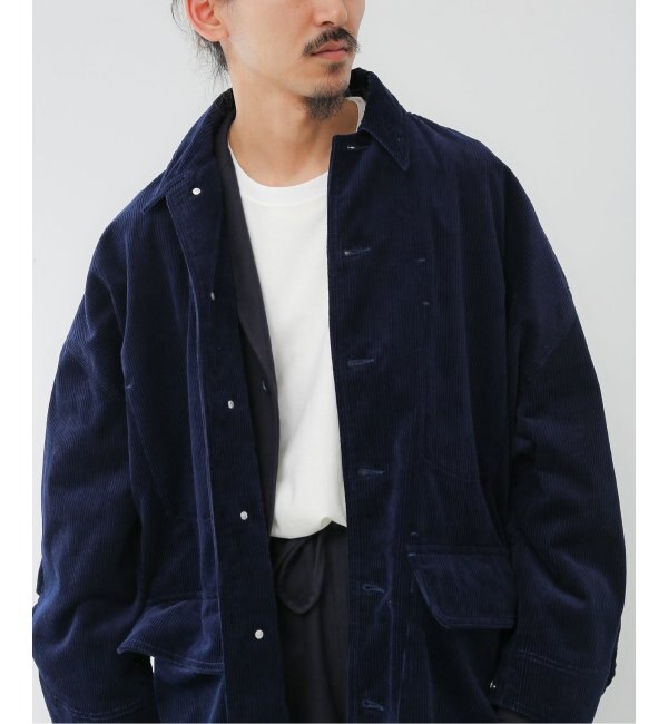 FOLL / フォル】wardrobe cocoon corduroy half coat|JOURNAL STANDARD