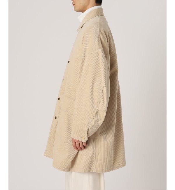 FOLL / フォル】wardrobe cocoon corduroy half coat|JOURNAL STANDARD