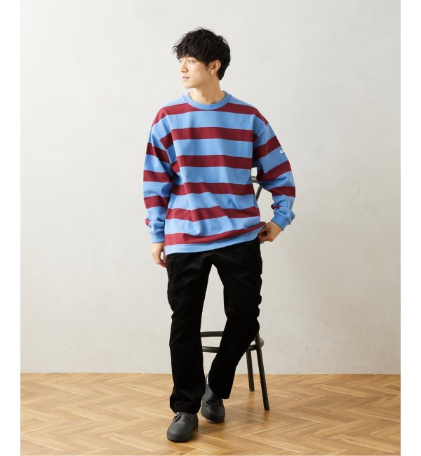 【HARDIN KNITWEAR/ハーディンニットウェア】ヘビーウェイト ボーダーTシャツ