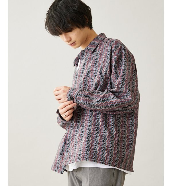 NATIVE PATTERN ブッチャー CPO シャツジャケット|JOURNAL STANDARD