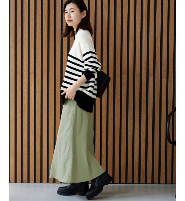 nairo ブラウン　マーメイドロングスカート　size M