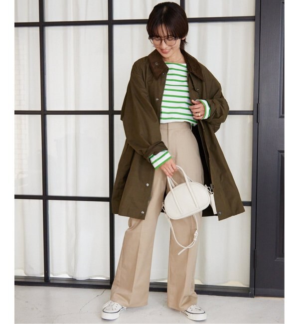 UNITED ARROWS リバー Vノーカラー コート キャメルカラー36 - ロング