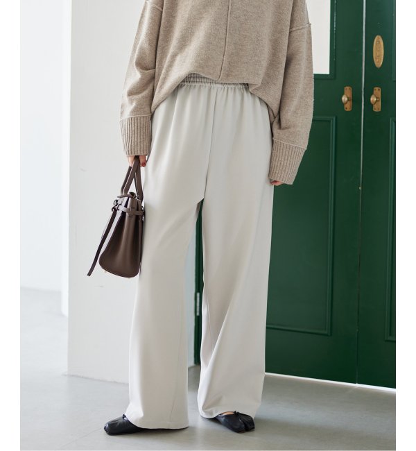 追加》ウールライクストレッチワイドパンツ|JOURNAL STANDARD 