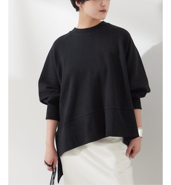 【THE FLATS/ザ フラッツ】SIDE SLIT BIG SWEAT：スウェット