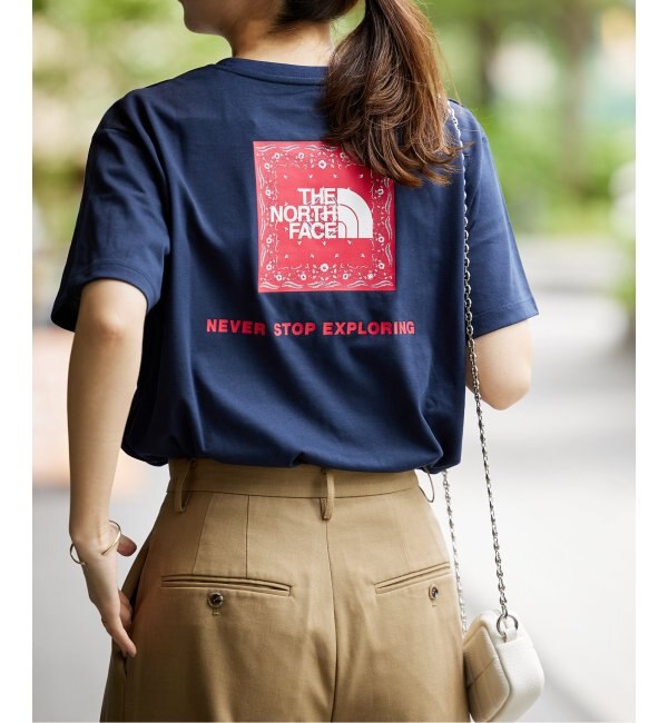 即日発送 速達 ノースフェイス 新品 XL スクエアロゴ Tシャツ 白 ホワイト