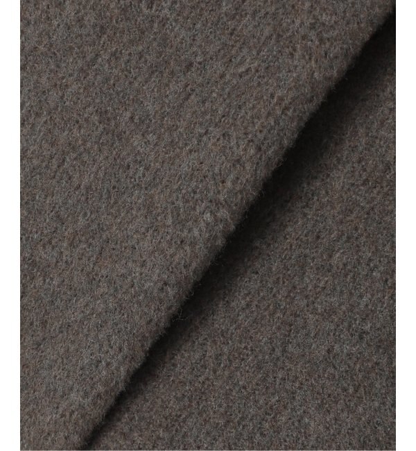 【FOLL / フォル】super130s wool-cashmere rever middle coat
