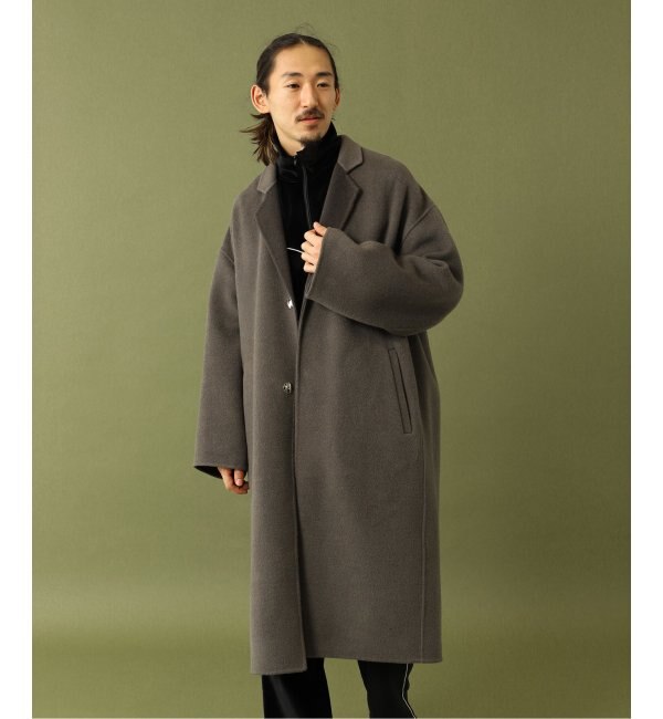 FOLL / フォル】super130s wool-cashmere rever coat|JOURNAL STANDARD