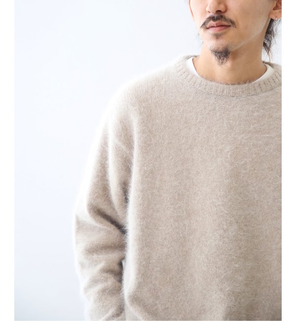 予約》【FOLL / フォル】wardrobe shaggy sweater|JOURNAL STANDARD