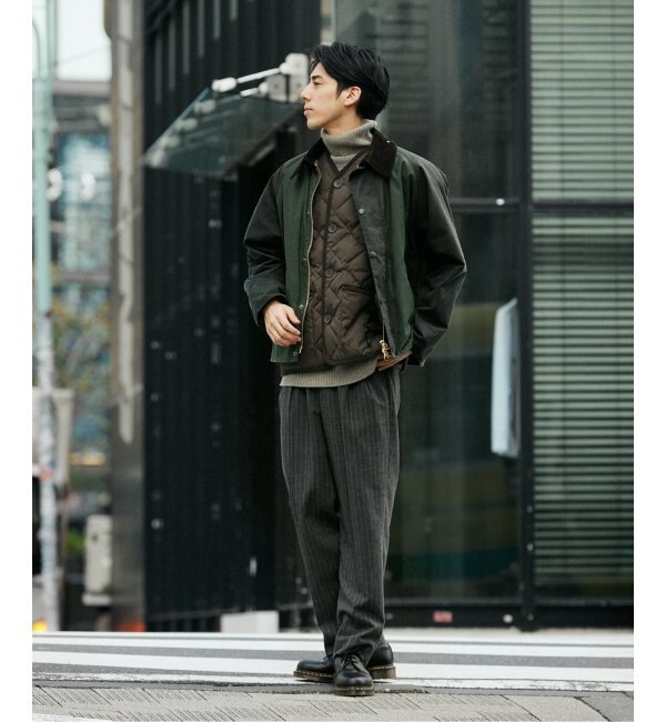 【Barbour / バブアー】別注 TRANSPORT WAX 2TONE ジャケット