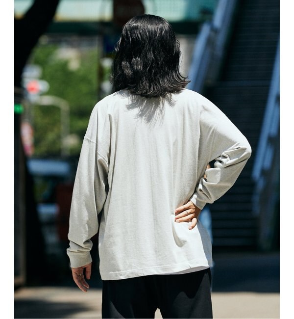 【Healthknit×JOURNAL STANDARD】別注 ヘンリーネック L/S Tシャツ