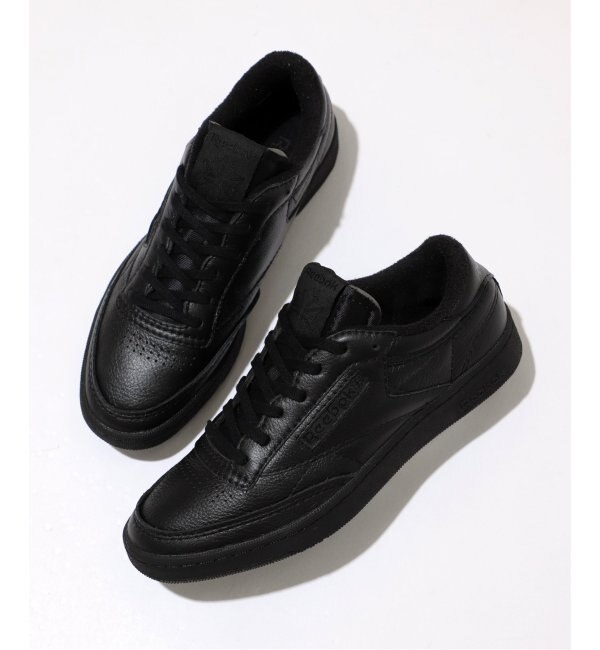 【REEBOK＊JOURNAL STANDARD RELUME 】CLUB C VINTAGE SMU BLACK EDITION