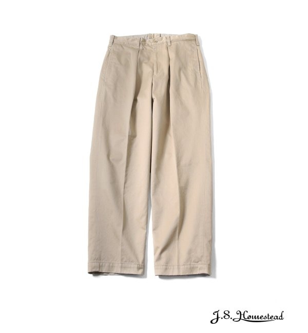 J.S.Homestead】HEAVY WEAPON SOLOTUCK TROUSERS|JOURNAL STANDARD