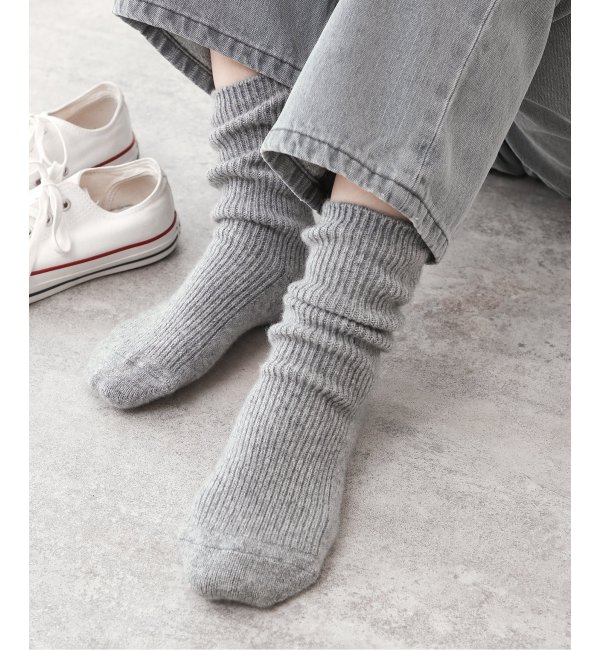 FOLL / フォル】first class cashmere socks / カシミヤソックス