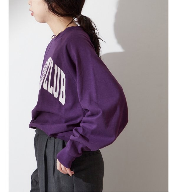 《別注》【INSCRIRE /アンスクリア】WELLNESS SWEATSHIRTS：スウェット