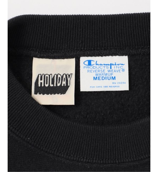 CHAMPIONxJOURNAL STANDARD】by HOLIDAY REVERSE WEAVE CREW