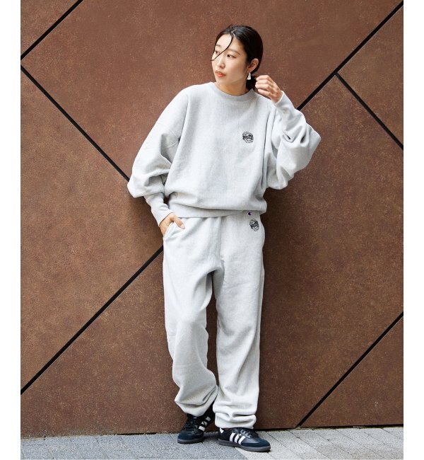 【CHAMPIONxJOURNAL STANDARD】by HOLIDAY REVERSE WEAVE CREW：スウェット