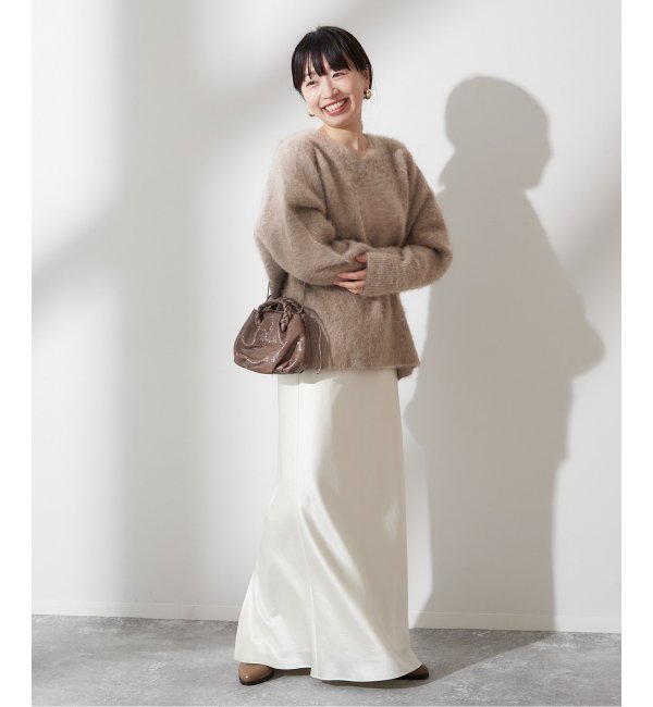 FOX CASHMERE Vネックプルオーバー