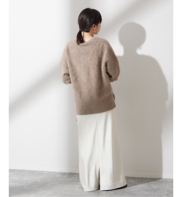 FOX CASHMERE Vネックプルオーバー