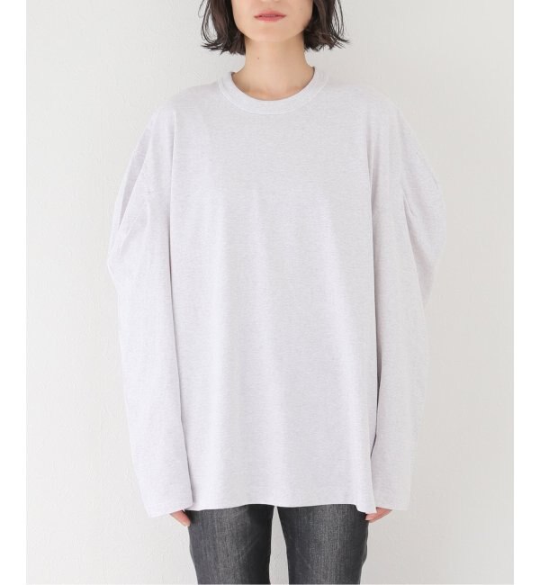 HOLIDAY/ホリデイ】 SUPER FINE DRY PUFF L/S TOPS(HLD：カットソー