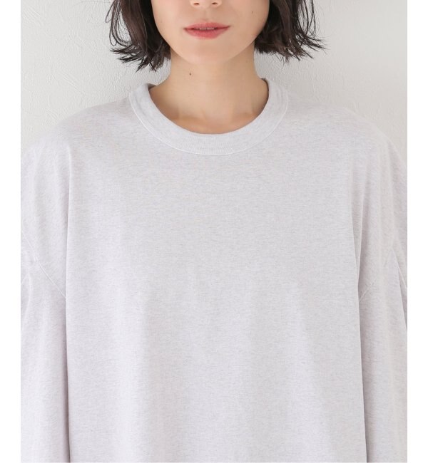 【HOLIDAY/ホリデイ】 SUPER FINE DRY PUFF L/S TOPS(HLD：カットソー