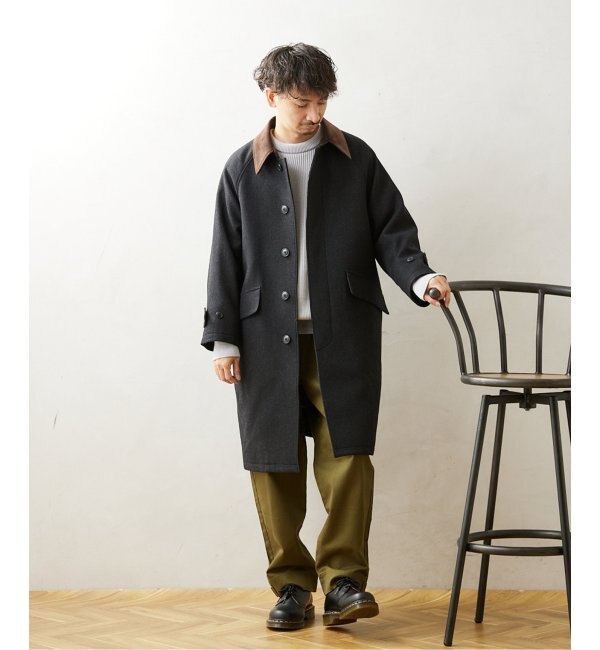 HIGH LAND WOOL オーバーサイズバルマカーンコート|JOURNAL STANDARD