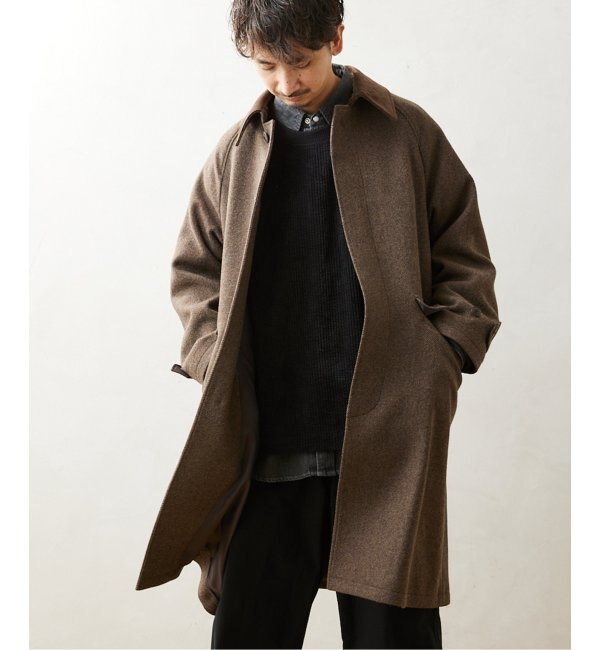 HIGH LAND WOOL オーバーサイズバルマカーンコート|JOURNAL STANDARD