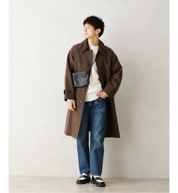 HIGH LAND WOOL オーバーサイズバルマカーンコート|JOURNAL STANDARD