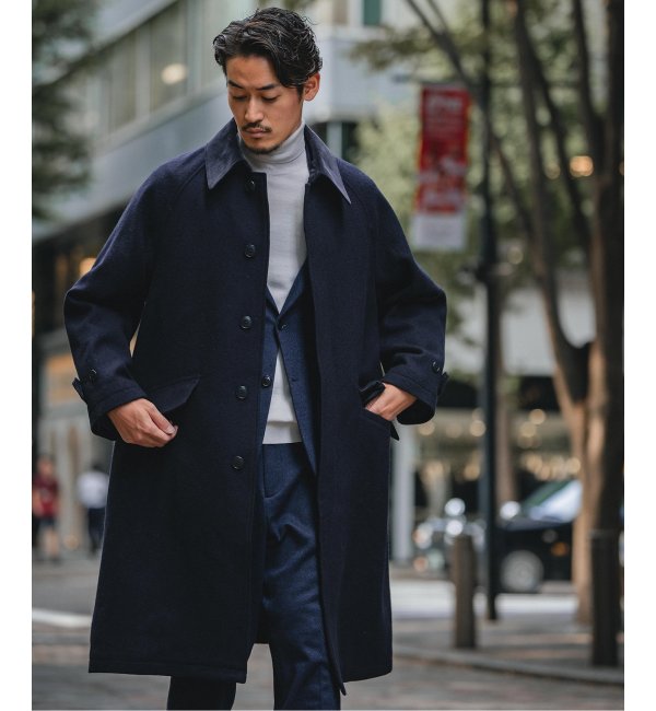 HIGH LAND WOOL オーバーサイズバルマカーンコート|JOURNAL STANDARD