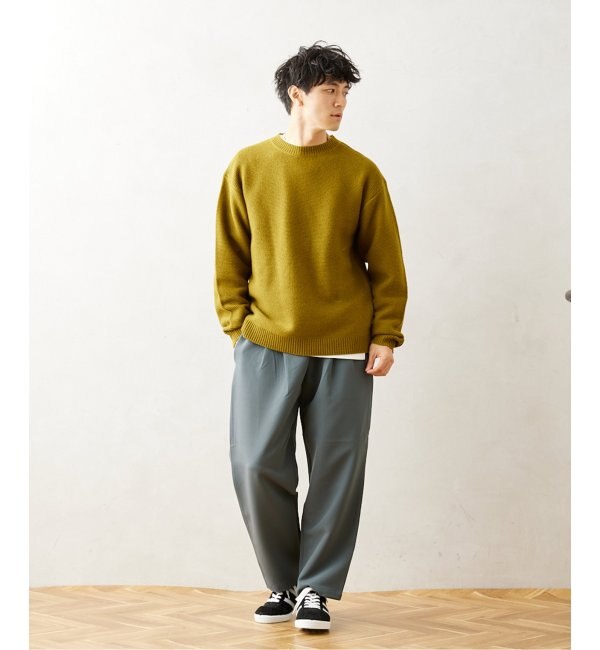 HAMILTON WOOL ガーター クルーネックニット|JOURNAL STANDARD