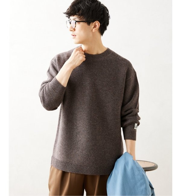 HAMILTON WOOL ガーター クルーネックニット|JOURNAL STANDARD