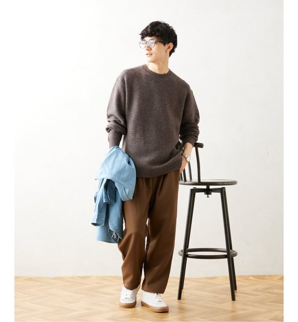 HAMILTON WOOL ガーター クルーネックニット|JOURNAL STANDARD