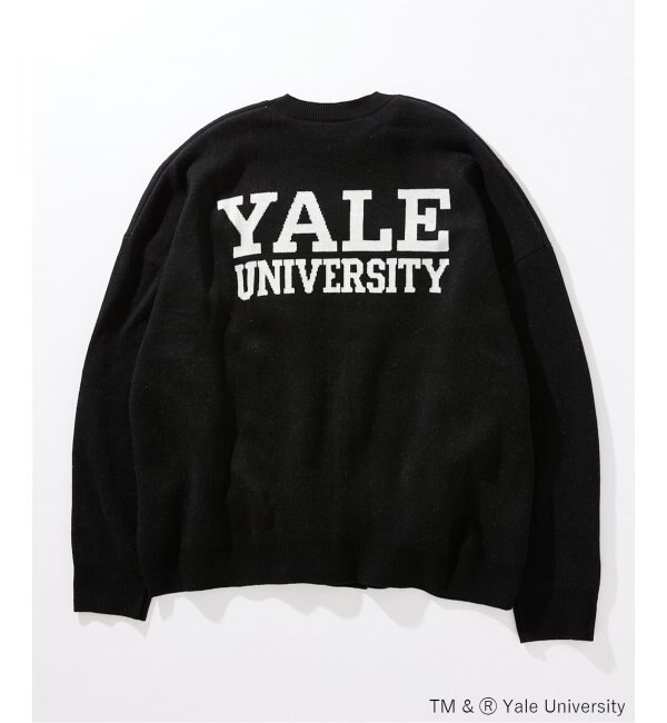 YALE for JOURNAL STANDARD】別注 クルーネックニット-