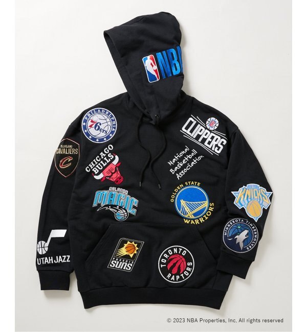 新規入荷 【NBA】スターター ニックス パーカー フーディー 刺繍ロゴ