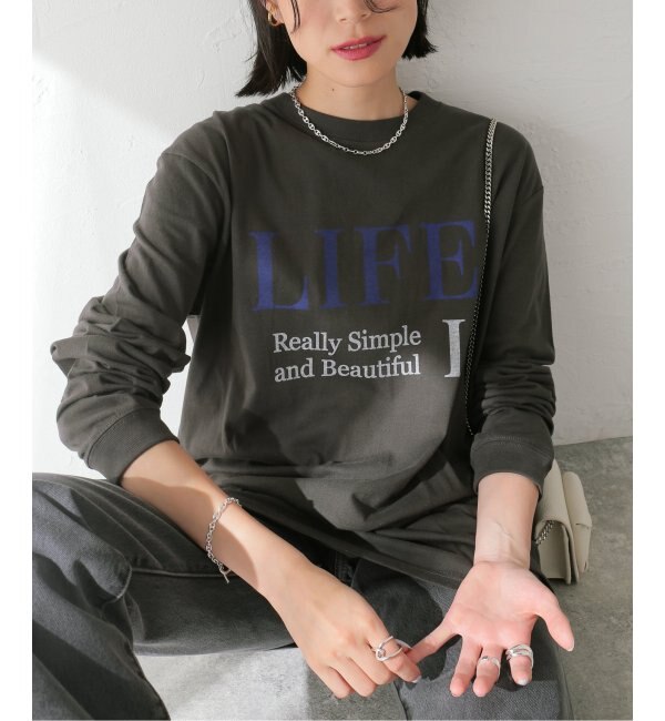 LIFEロゴロングTシャツ|JOURNAL STANDARD(ジャーナルスタンダード)の