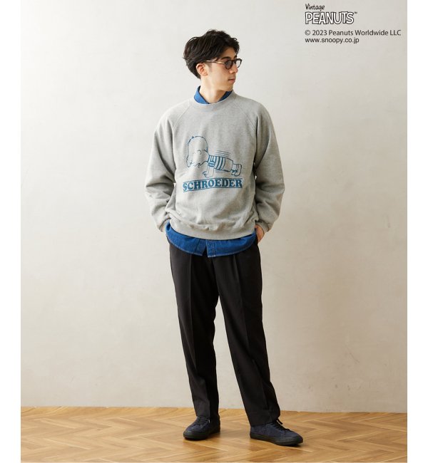 PEANUTS×SPORTS WEAR by relume】別注 クルーネックスウェット|JOURNAL