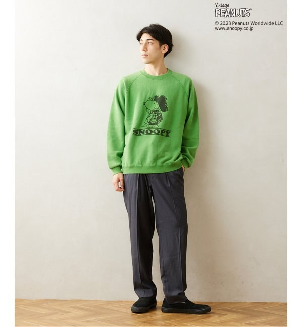 PEANUTS×SPORTS WEAR by relume】別注 クルーネックスウェット|JOURNAL