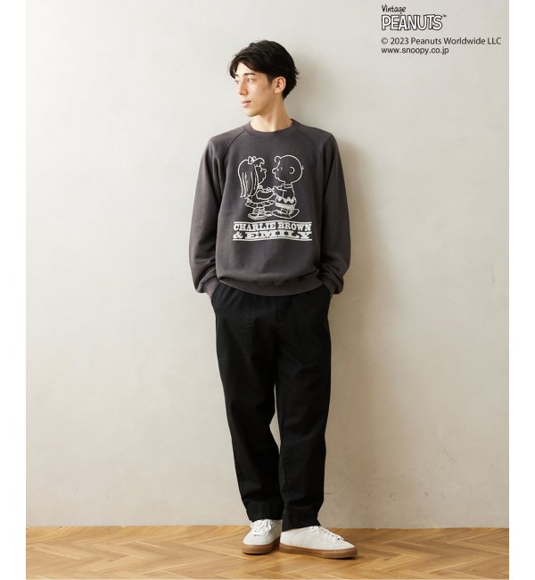 PEANUTS×SPORTS WEAR by relume】別注 クルーネックスウェット|JOURNAL