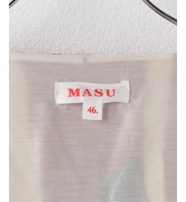 MASU / エムエーエスユー】 MARBLE FLAG FUR VEST|JOURNAL STANDARD