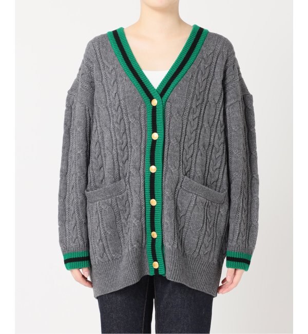 別注》【TRADITIONAL WEATHERWEAR】CABLE TILDEN CARDIGAN