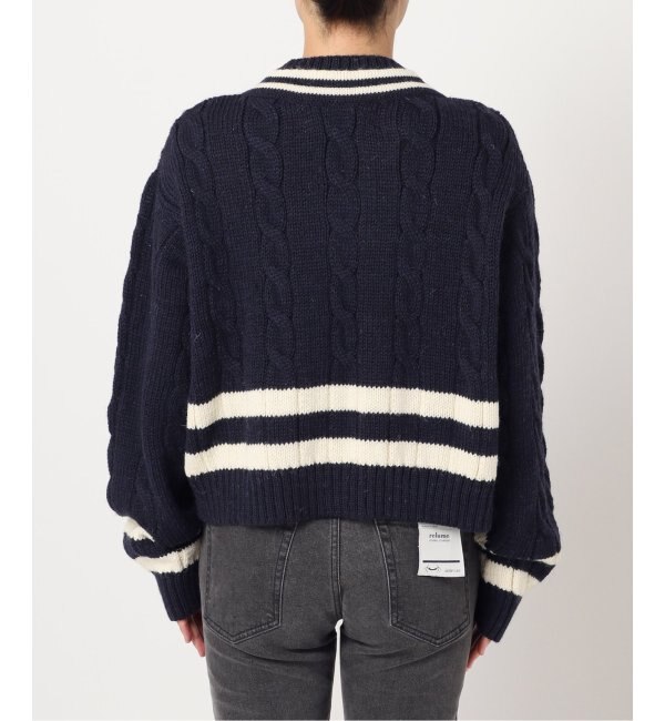 別注【Oldderby Knitwear】*RELUME Wide V/N P/O：ニット|JOURNAL