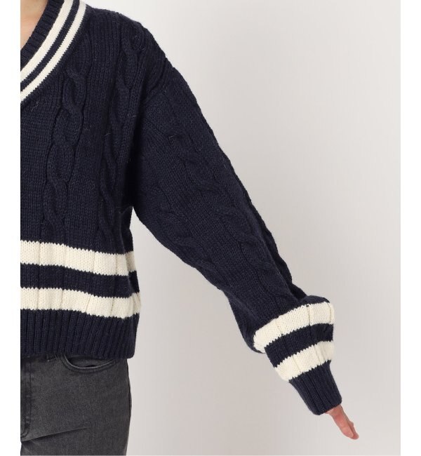 別注【Oldderby Knitwear】*RELUME Wide V/N P/O：ニット|JOURNAL