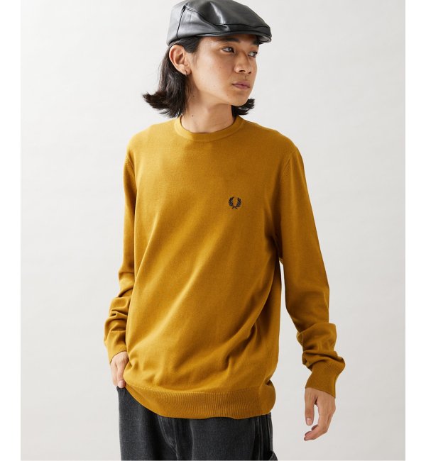 FRED PERRY / フレッドペリー】CLASSIC CREW NECK JUMPER|JOURNAL