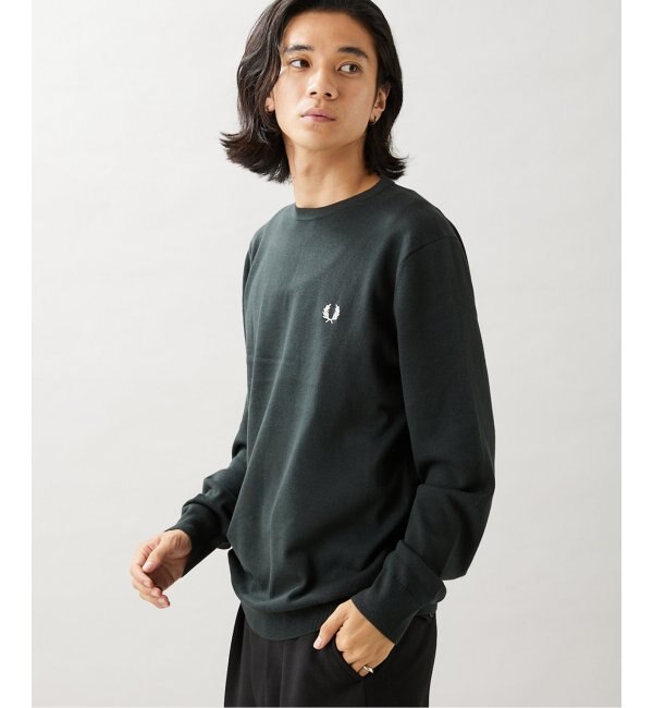 FRED PERRY / フレッドペリー】CLASSIC CREW NECK JUMPER|JOURNAL