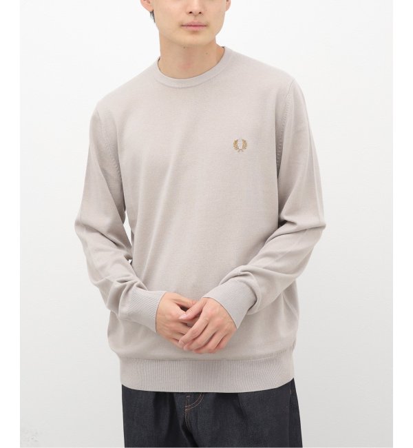 FRED PERRY / フレッドペリー】CLASSIC CREW NECK JUMPER|JOURNAL