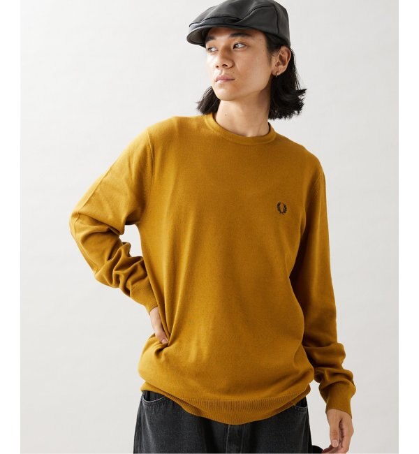 FRED PERRY / フレッドペリー】CLASSIC CREW NECK JUMPER|JOURNAL